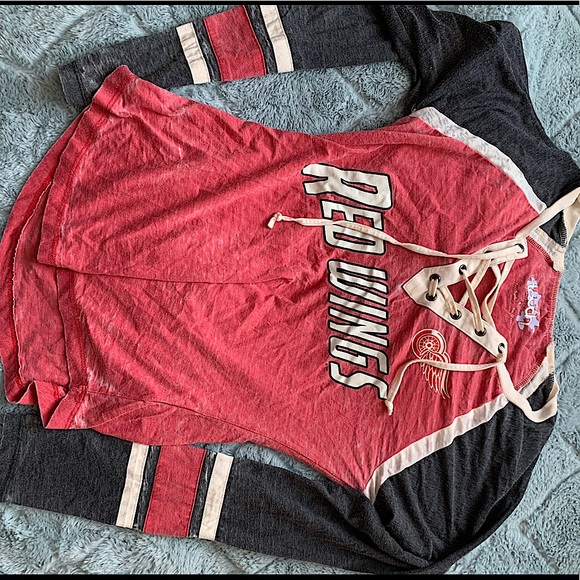Detroit Red Wings long sleeve top - Picture 1 of 8
